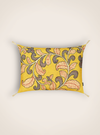 Housse de coussin Kalamkari