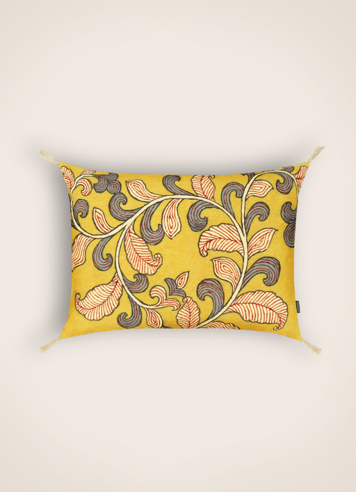 Housse de coussin Kalamkari