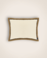 Housse de coussin Khadi Noir