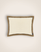 Housse de coussin Khadi Noir