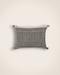Housse de coussin pied de poule