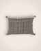 Housse de coussin pied de poule