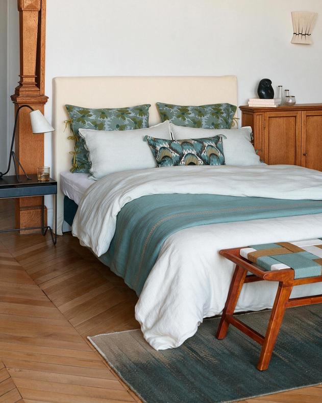 Fil à Fil Bed Linen Set - Tilleul