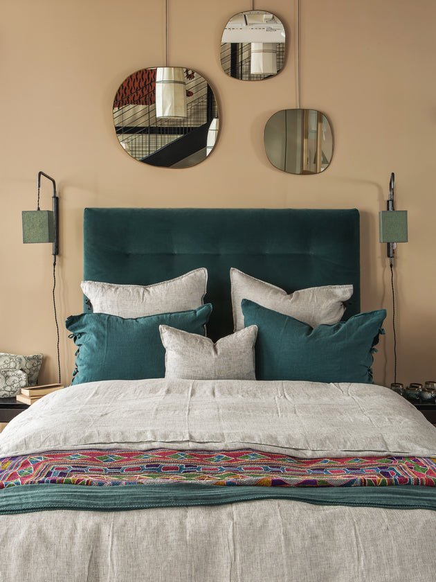 Tête de lit Adar réalisable dans le tissu de votre choix