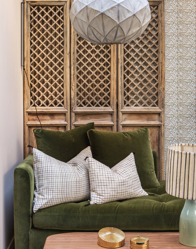 Housse de coussin Bajna