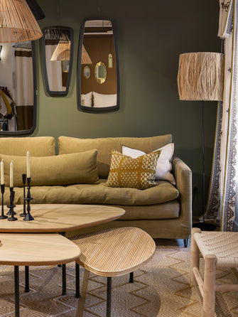 Pied de lampadaire pour salon fin en acier brut noir