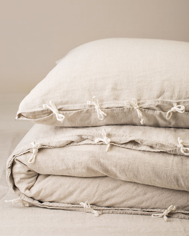 Selena Bedding Set - Ciment