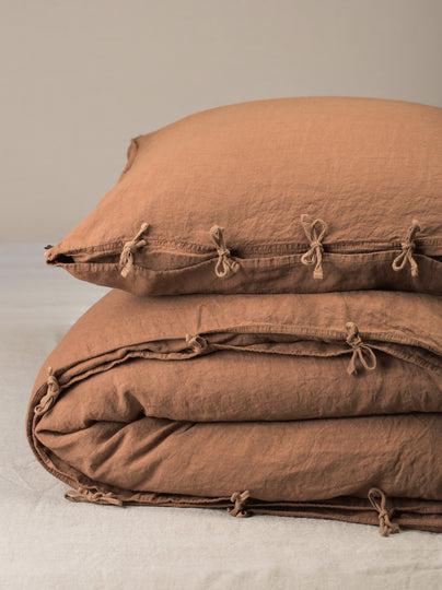 Parure de lit Selena - Sepia