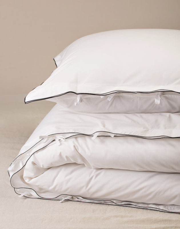 Parure de lit Bora - Noir