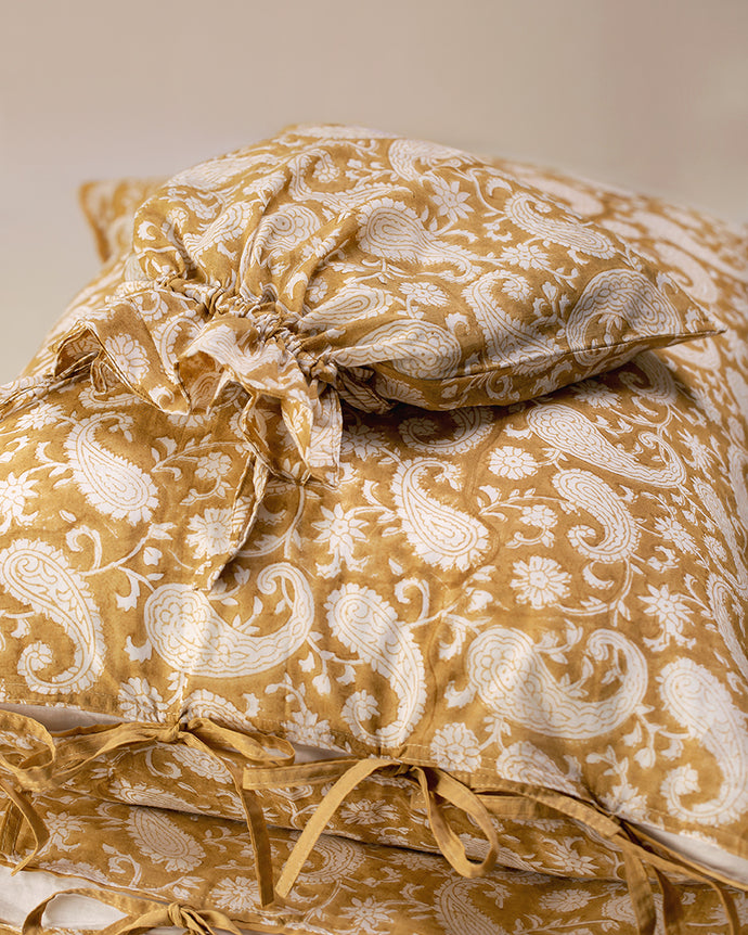 Paisley Bedding Set - Camel