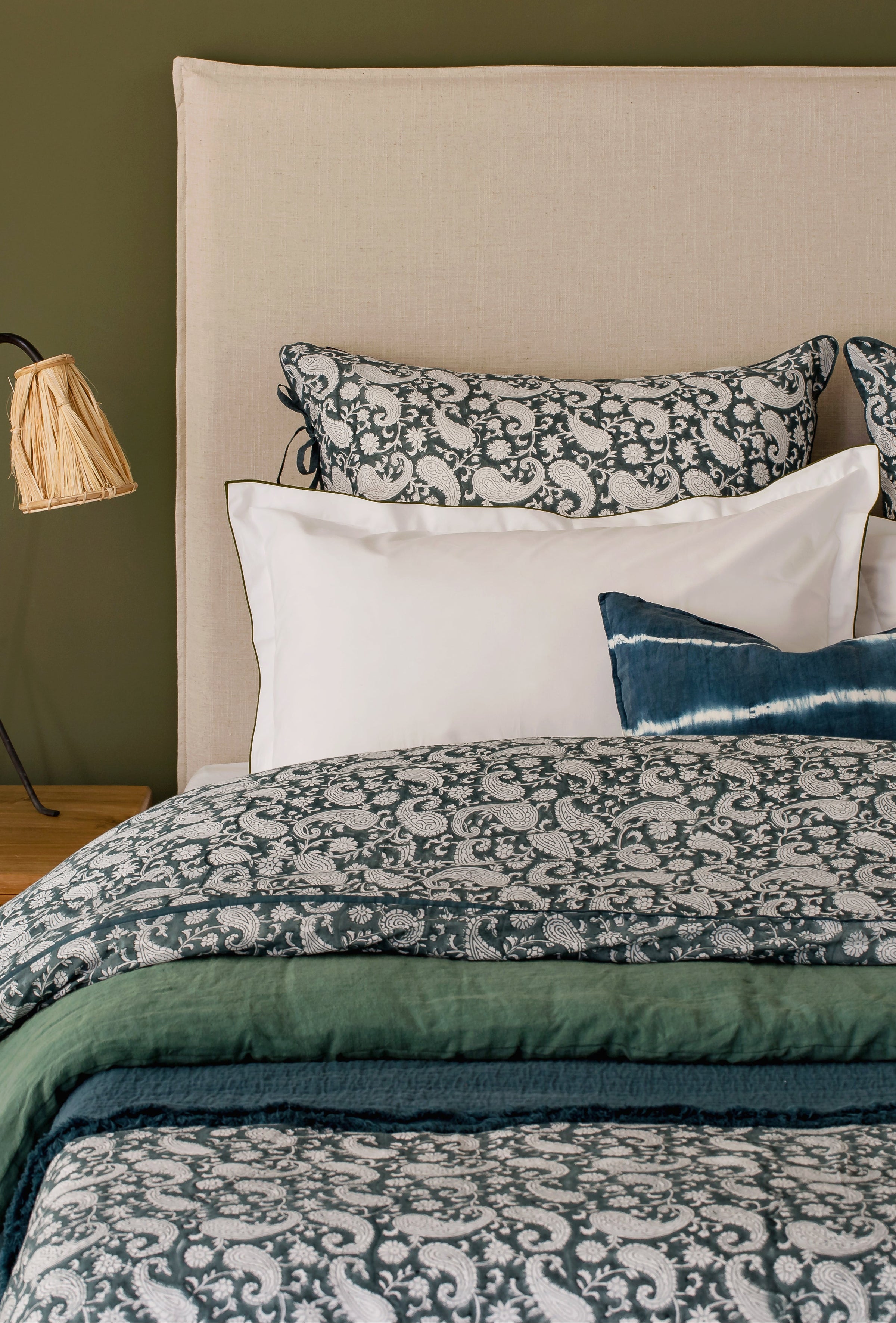 Housse de couette Paisley bio
