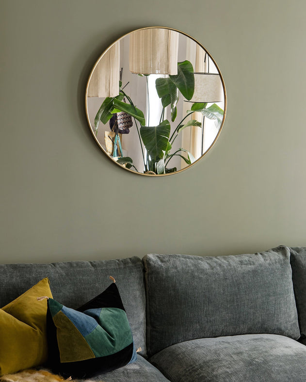 Cinta Round Mirror