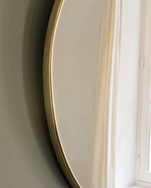 Cinta Round Mirror