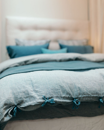Fil a fil duvet cover