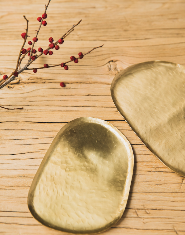 Set de 2 plateaux Ema