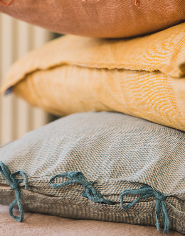 Set de 2 taies d'oreiller Sarta