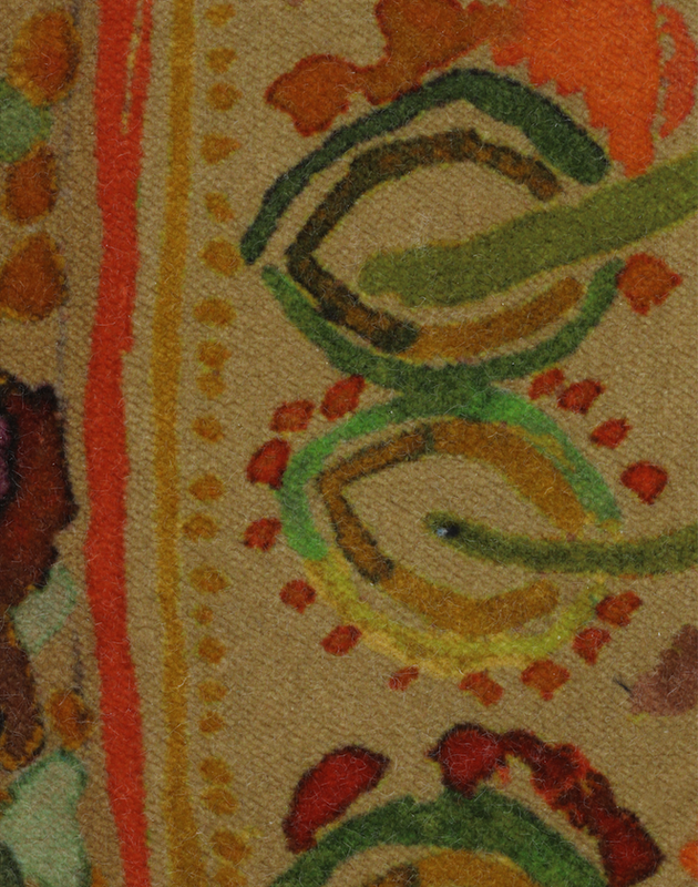 Tissu Inika en velours de coton à motifs