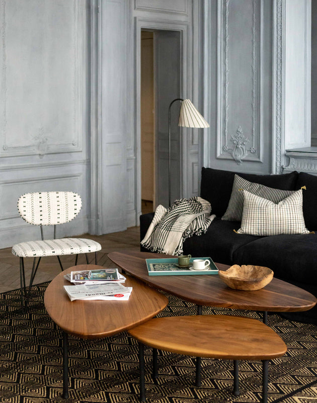 Table Basse Yomi en Noyer