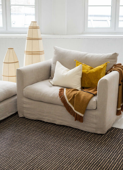 Grand tapis Kharo avec le Plaid Jivaro