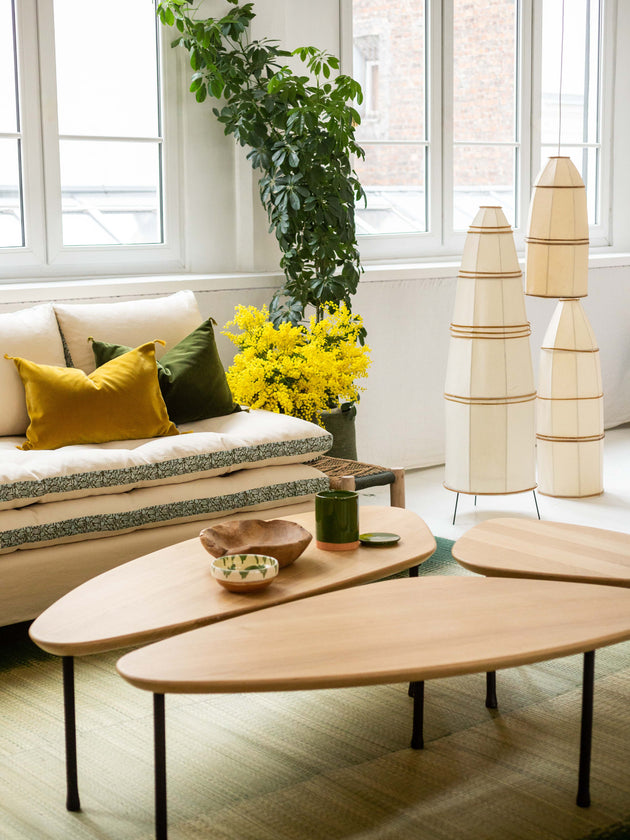 Table Basse Yomi en chêne brut