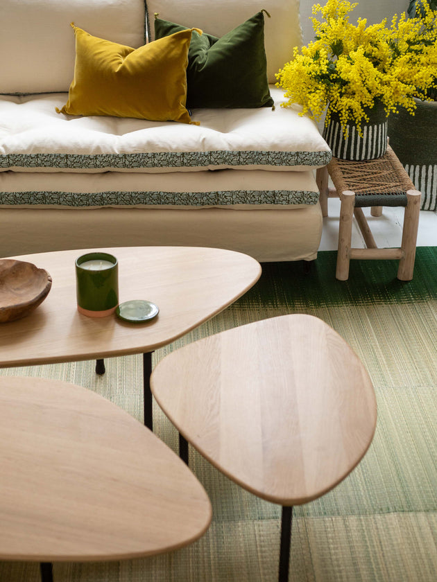 Table Basse Yomi en chêne brut