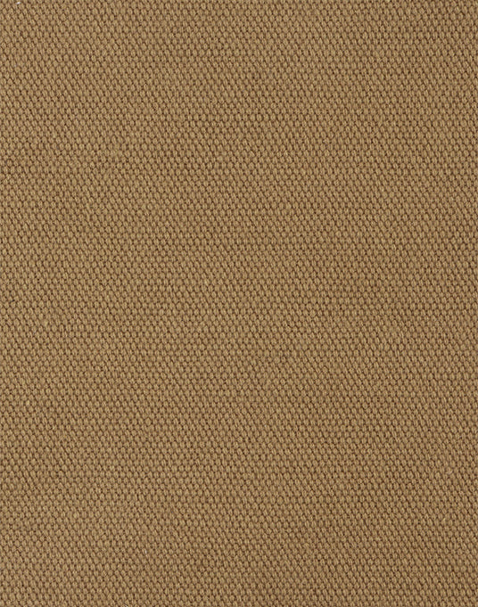 Tissu en coton et lin noisette