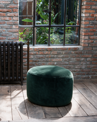 Dolce Anthracite Caillou Ottoman
