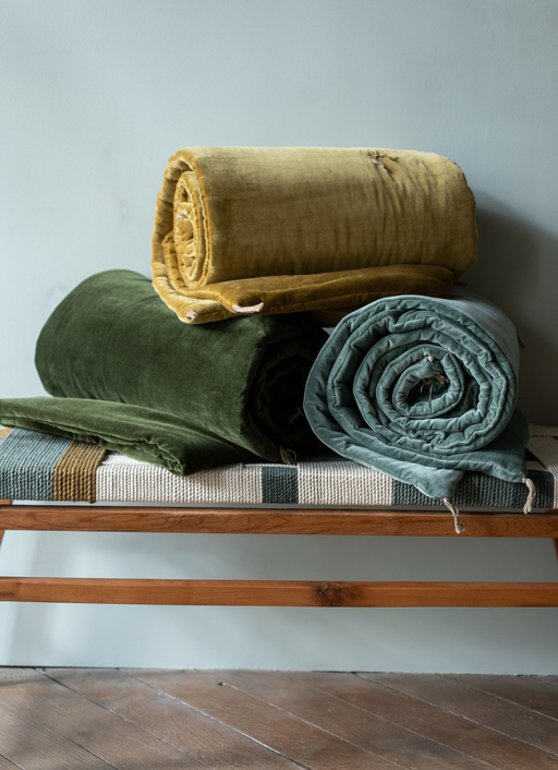 Sofa cover Velours lavé