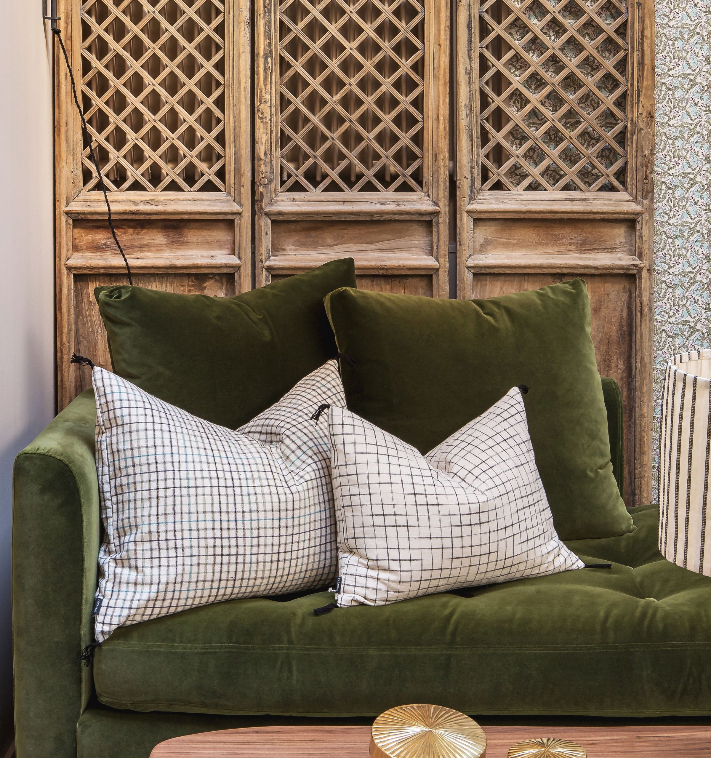 Housse de coussin Bajna
