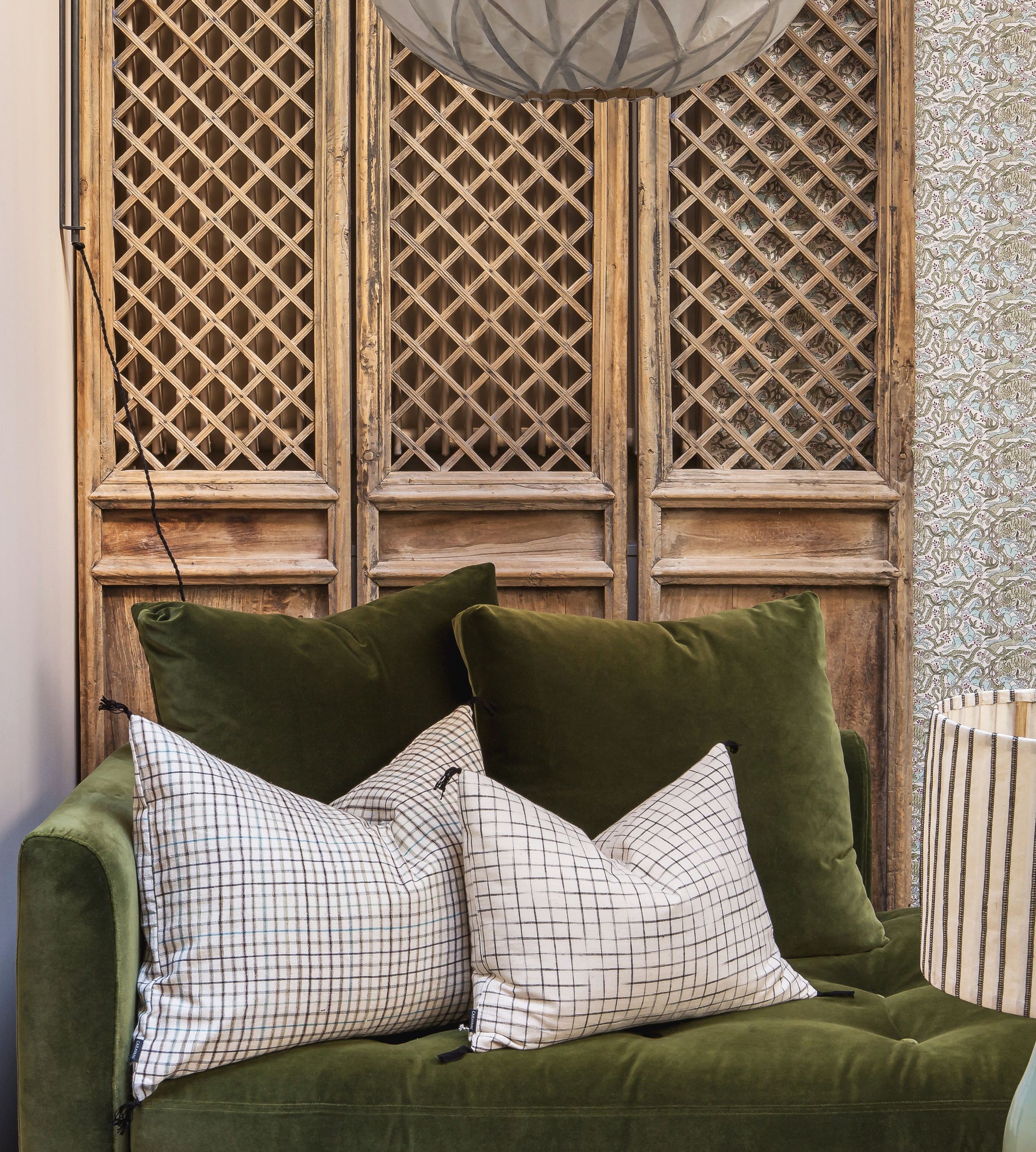 Housse de coussin Bajna
