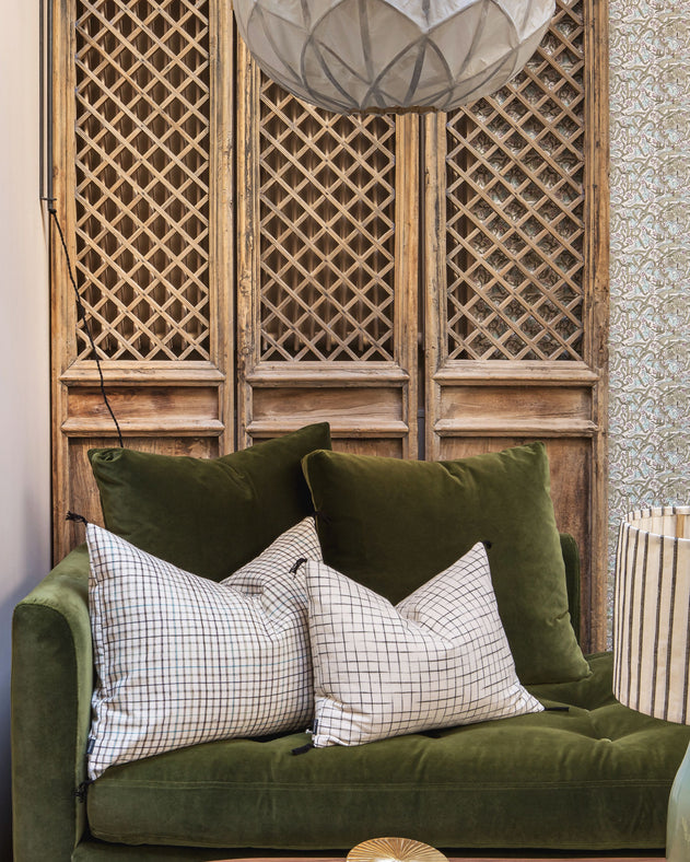 Housse de coussin Bajna
