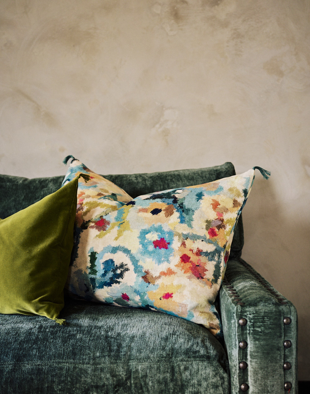 Housse de coussin imprimée Fiore