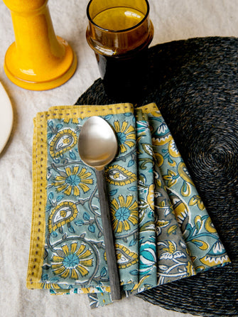 Set de 4 serviettes Bageecha