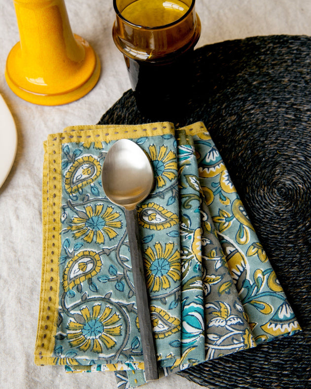 Set of 4 Bageecha towels