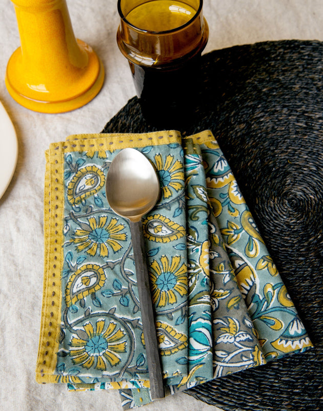 Set of 4 Bageecha towels