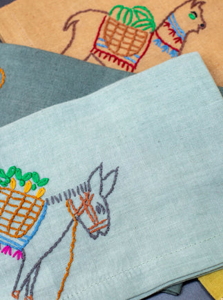 Set de 4 serviettes Gadha