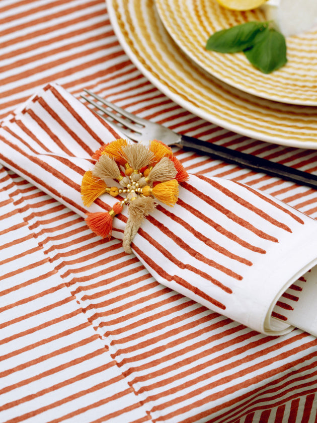 Set de 4 serviettes Aryo