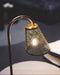 Lampe à poser en acier Ella bronze
