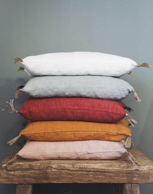 Petits coussins de nuque remplis de balles d'épeautre