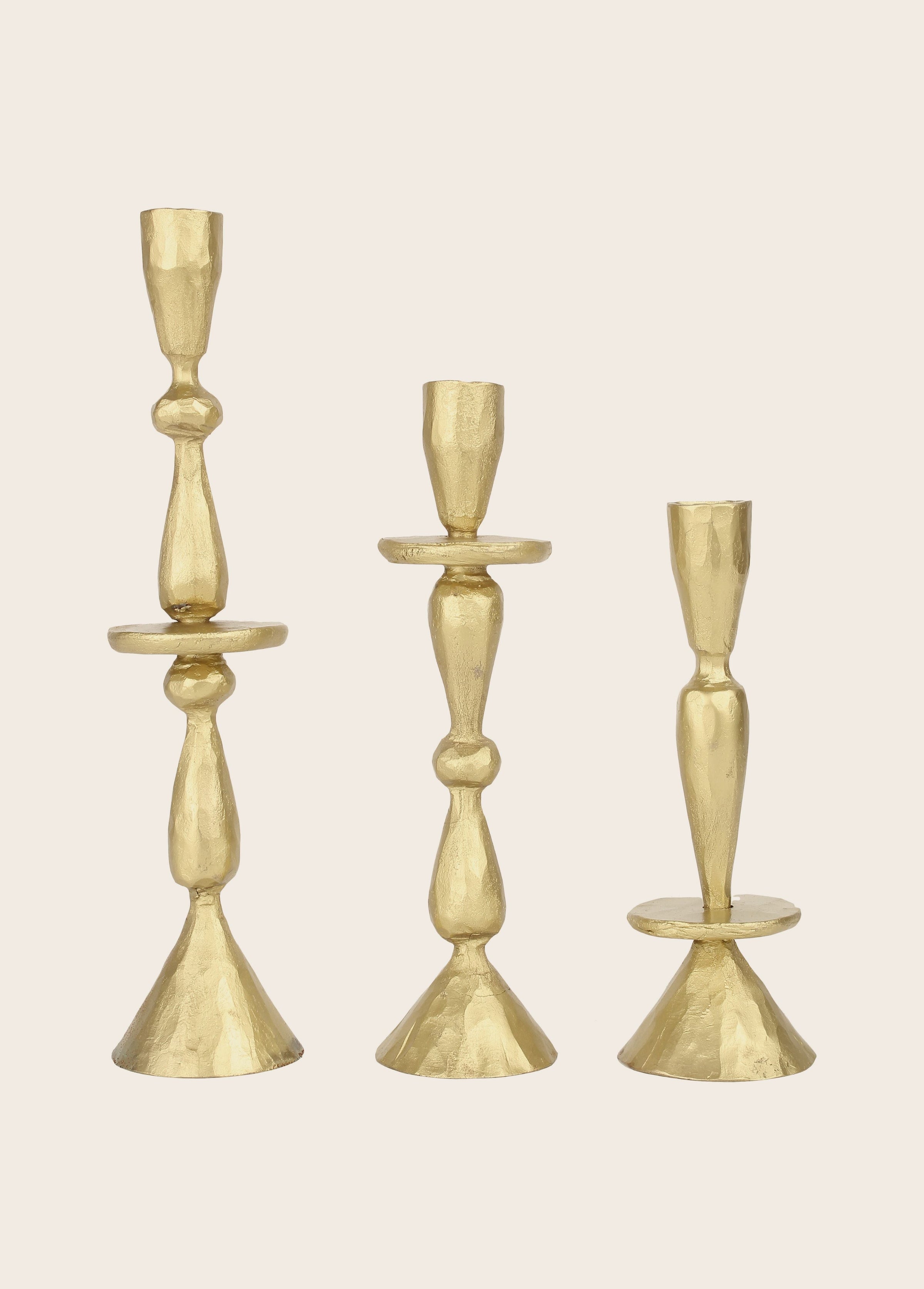 Set de 3 bougeoirs Jya