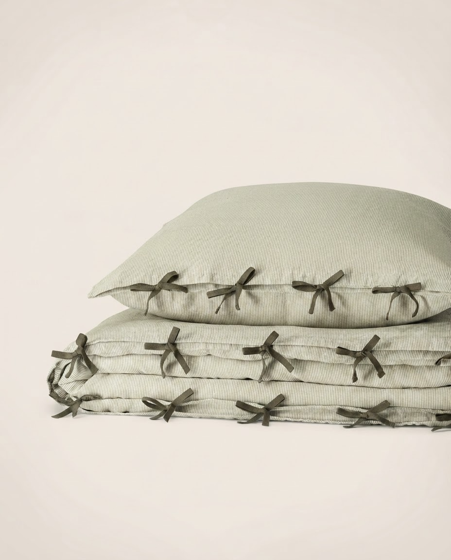 Fil à Fil Bed Linen Set - Tilleul