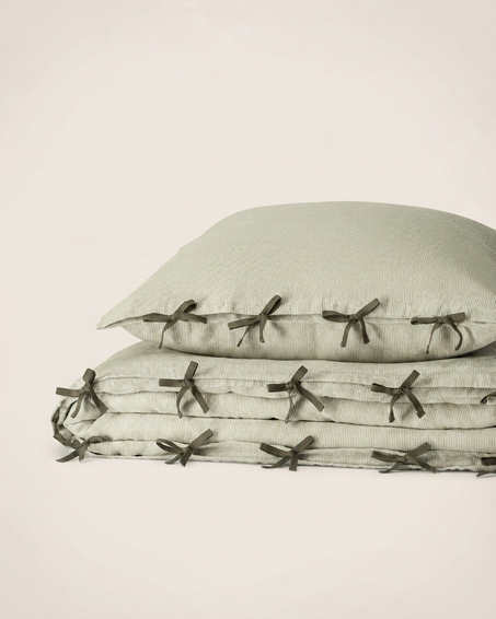 Fil à Fil Bed Linen Set - Tilleul
