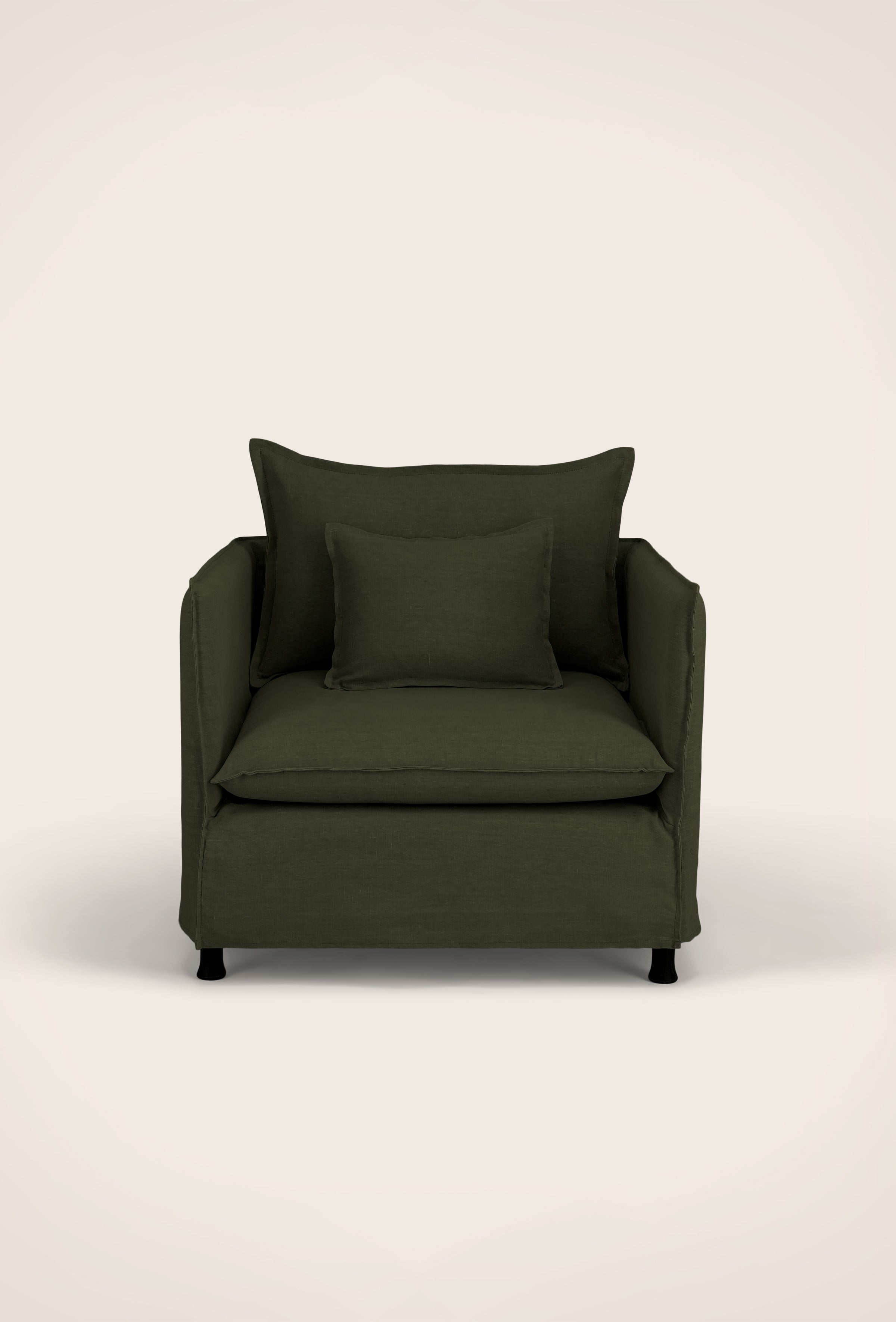 Fauteuil Holi - Tissu Merlin