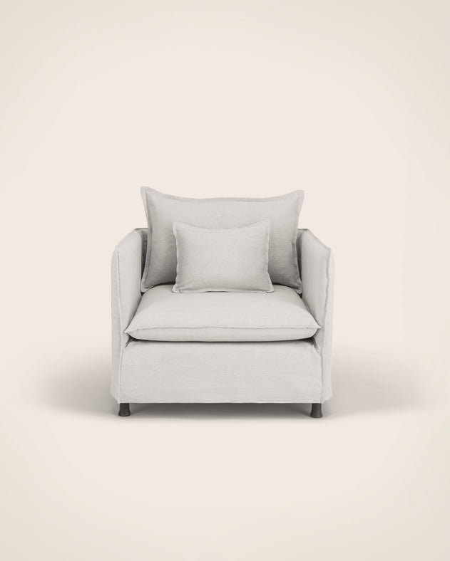 Fauteuil Holi - Tissu Sienna
