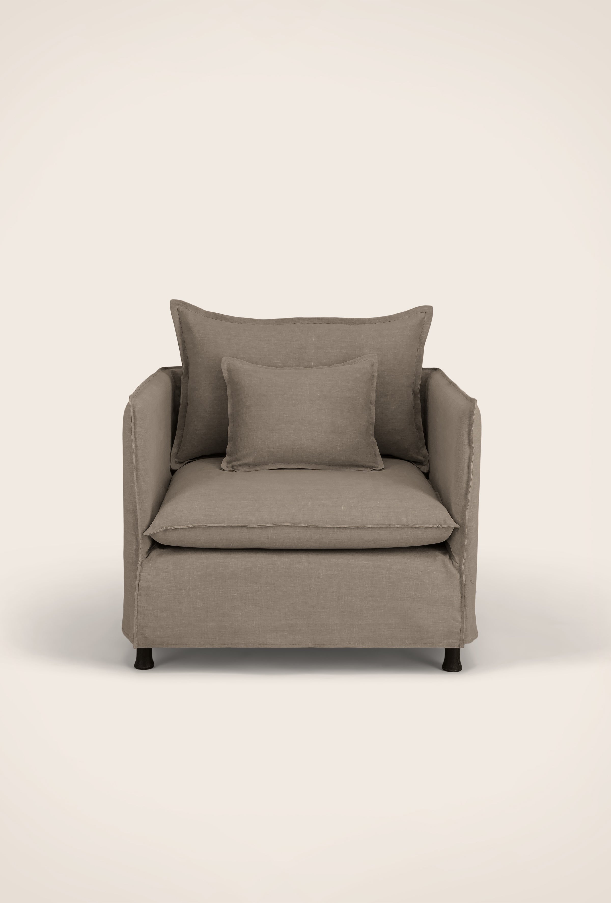Fauteuil Holi - Tissu Sienna