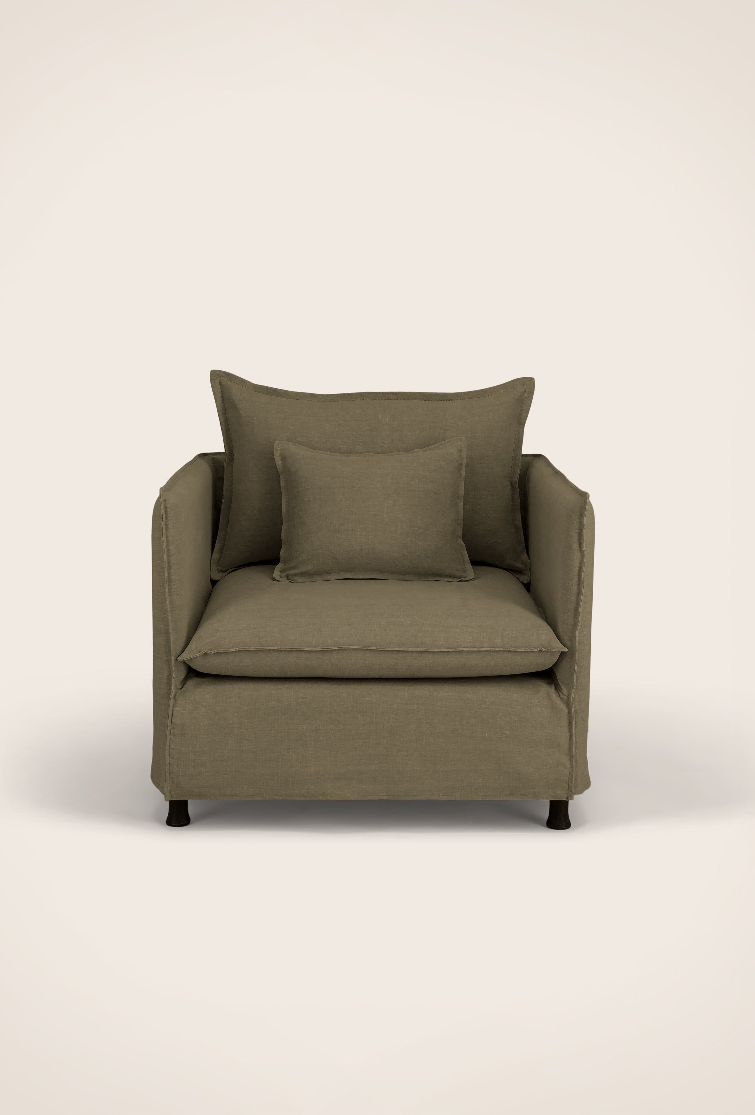 Fauteuil Holi - Tissu Sienna