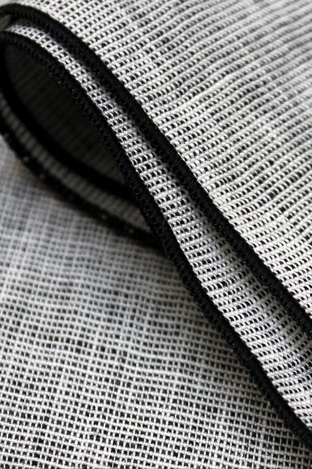 Détail de la Nappe Fil à fil en lin