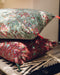 Housse de coussin en coton imprimé Papilio aux motifs fleuris