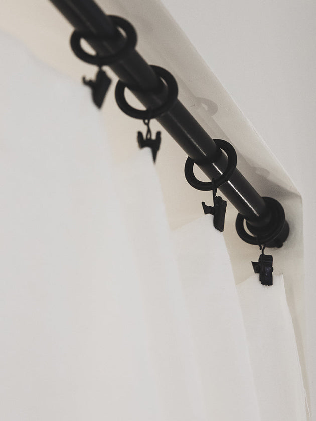 Attaches rideaux pour accrocher vos rideaux sans faire de couture