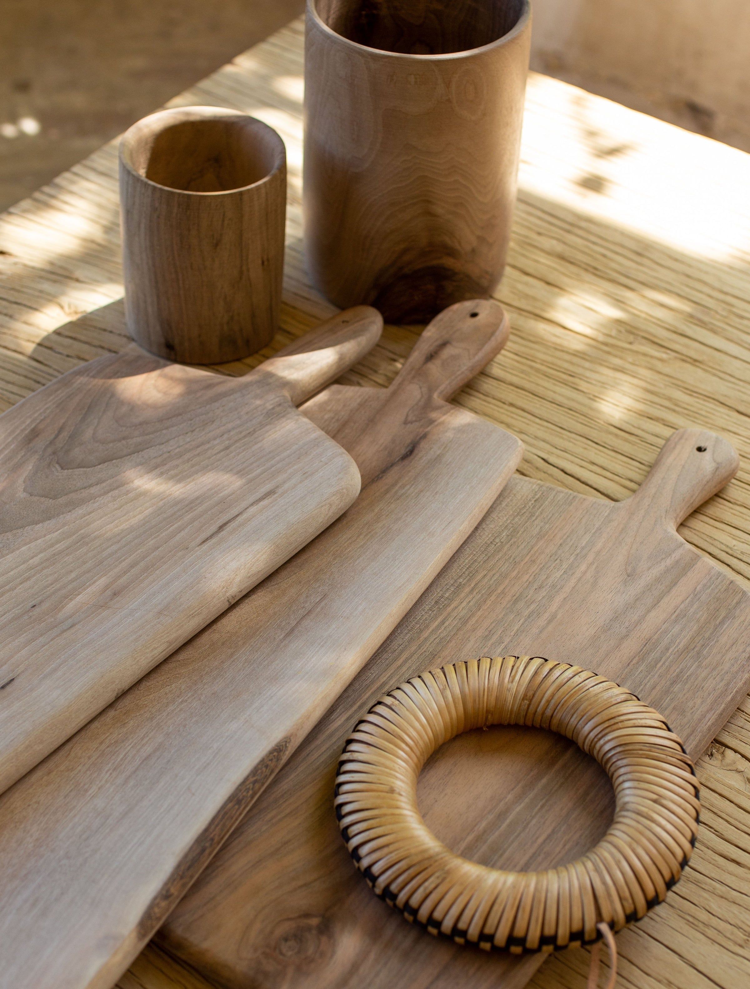 Ustensiles de cuisine en bois